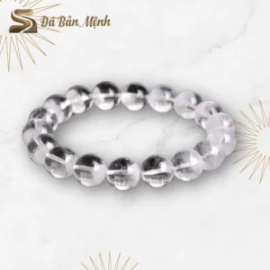 Vòng Tay Thạch Anh Trắng Trong 8mm